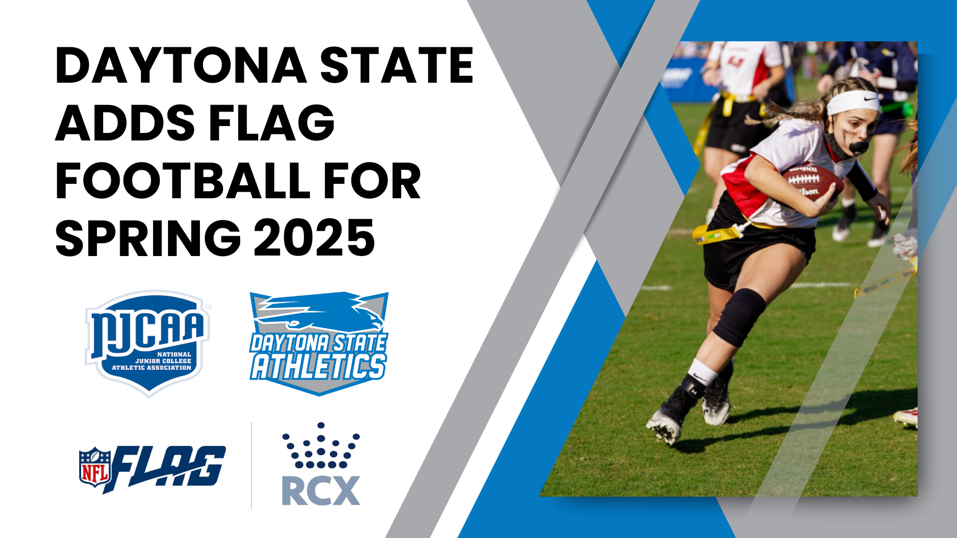 Daytona State College announces addition of women&rsquo;s flag football as an intercollegiate sport