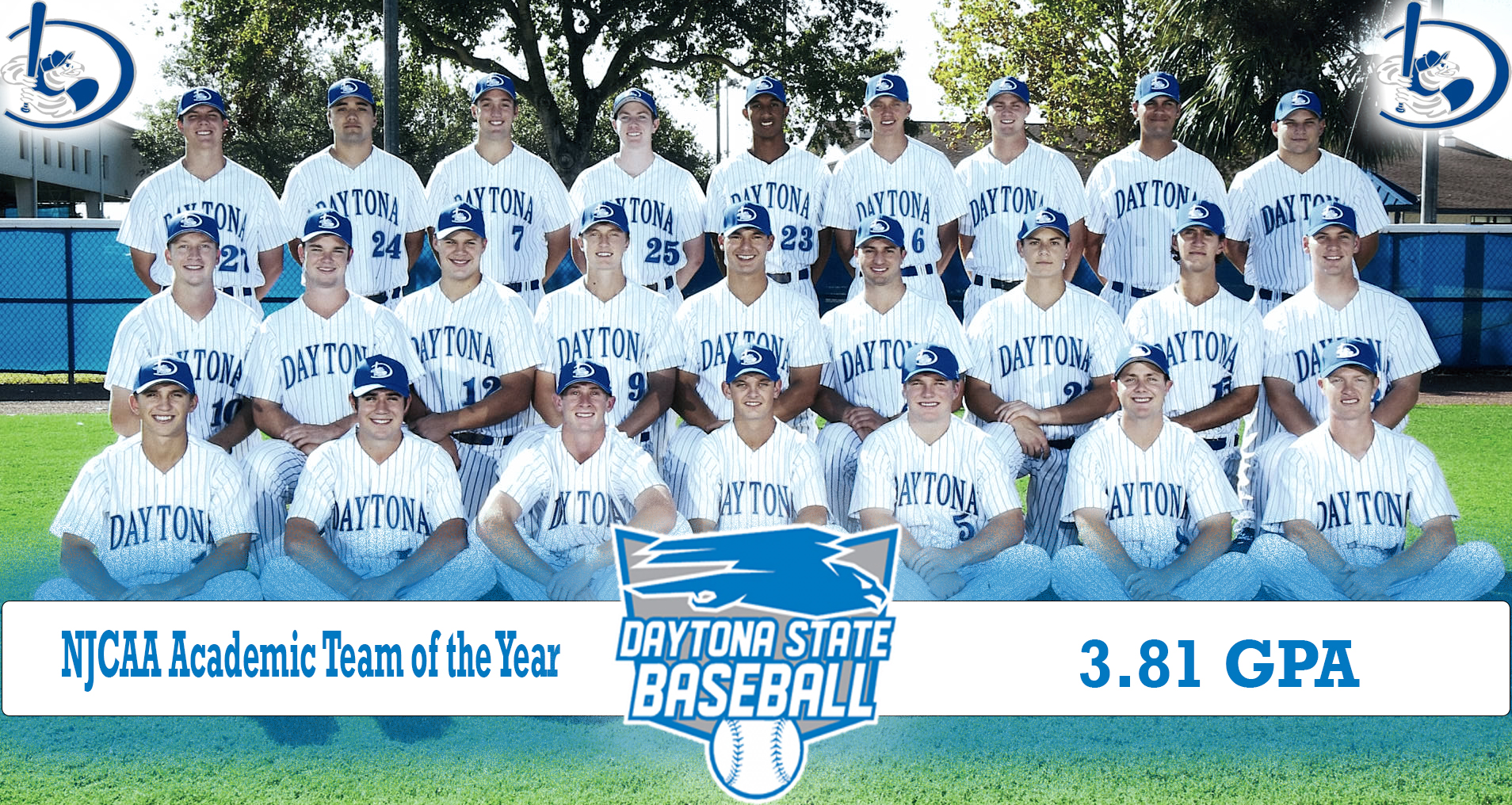 Daytona State Baseball Earns NJCAA Academic Team of the Year Honor