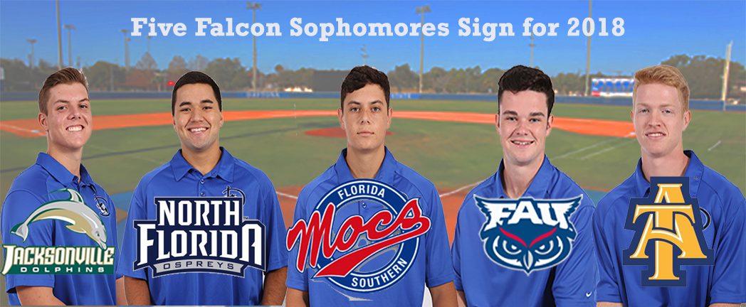 Five Falcons Sign to 4-Year Institutions