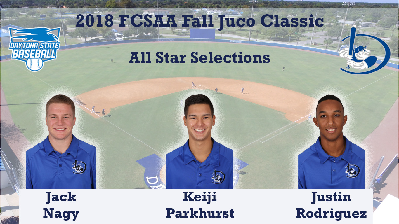 Three Falcons to Participate in 2018 FCSAA Fall JUCO Classic
