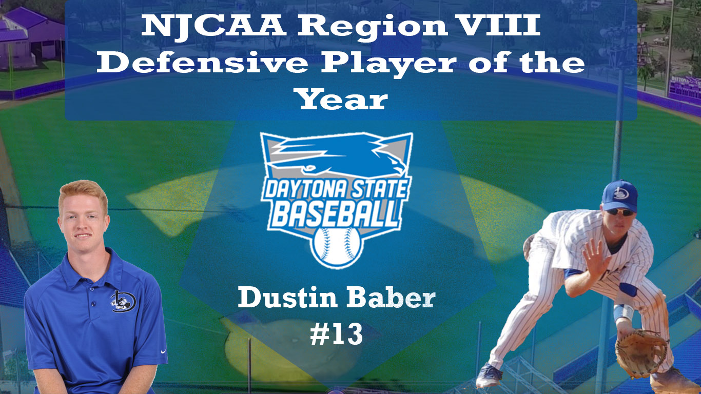 Baber Earns NJCAA Region VIII Defensive Player of the Year