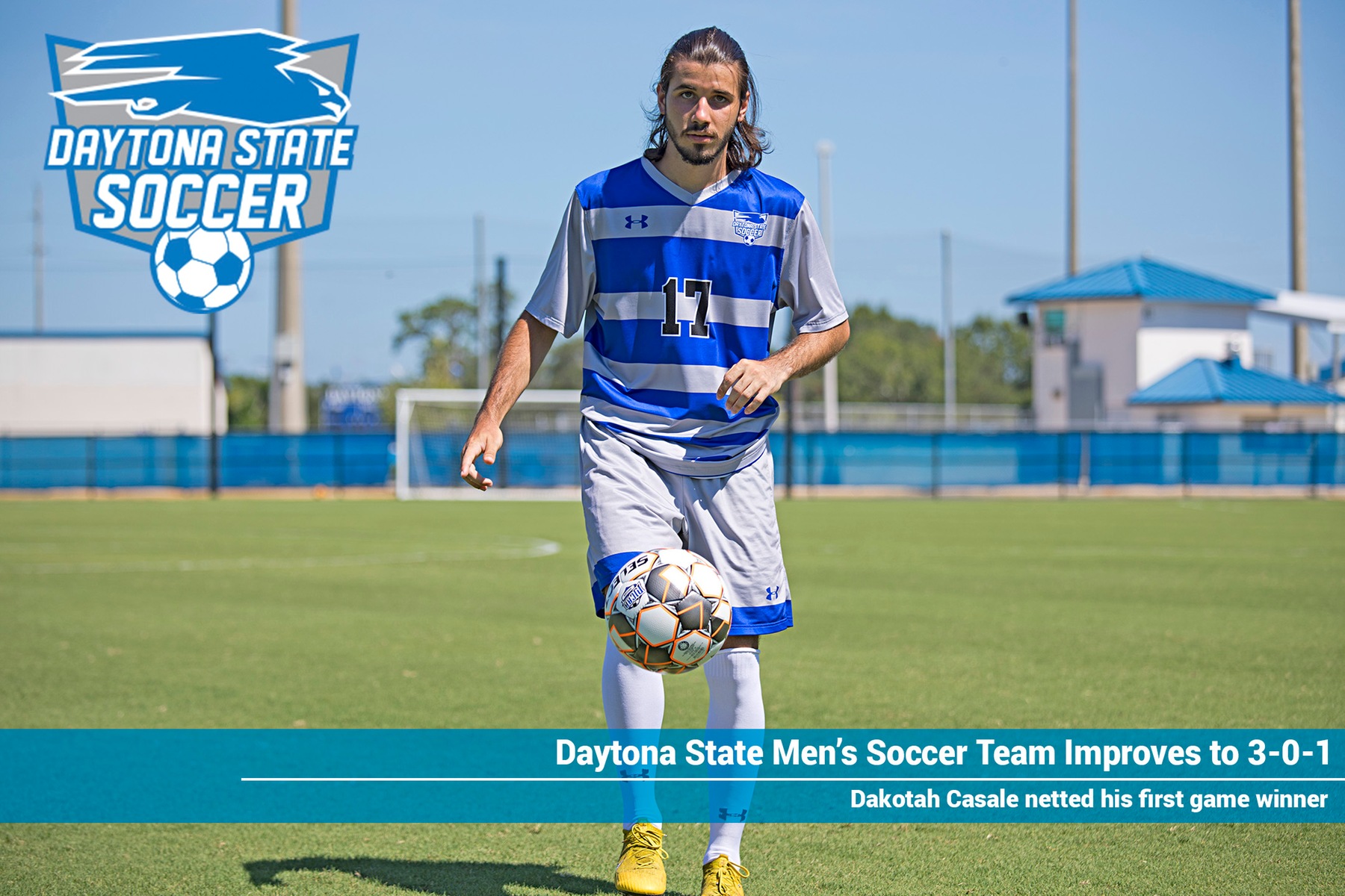 Men’s Soccer Improves To 3-0-1 With Goal From Flagler County Talent
