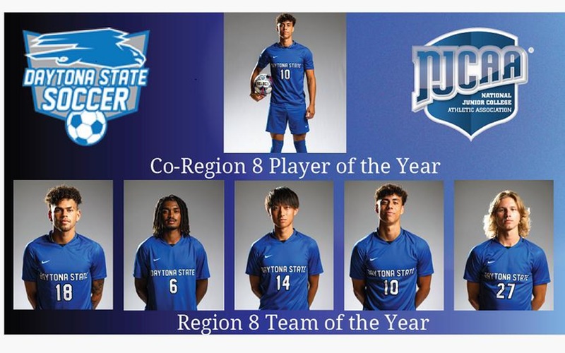 Five Men&rsquo;s Soccer Players Earn All-Region Awards