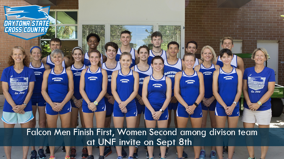 Falcon Men Finish First, Women Second among division teams at UNF Invite, Sept 8, 2018