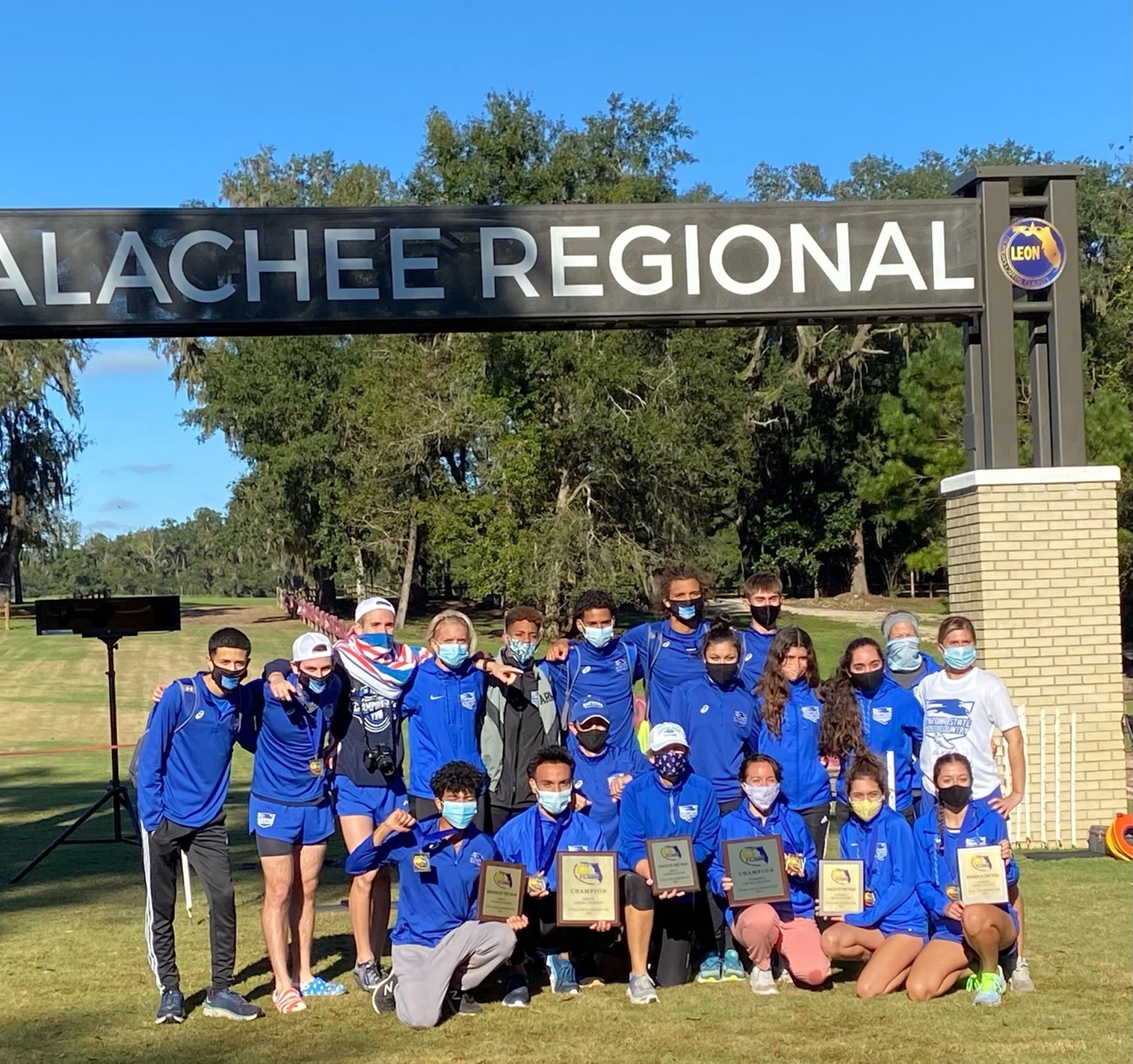 Falcons capture all four titles at Region 8 meet