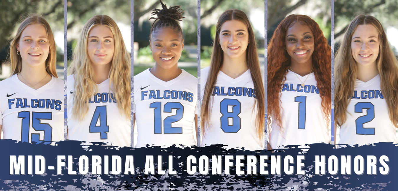 Six Falcons Selected to Mid-Florida All-Conference Team