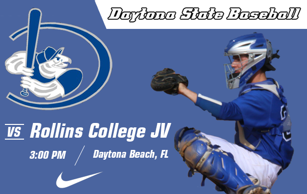 Daytona State Baseball Hosts Rollins College JV for 3pm Game