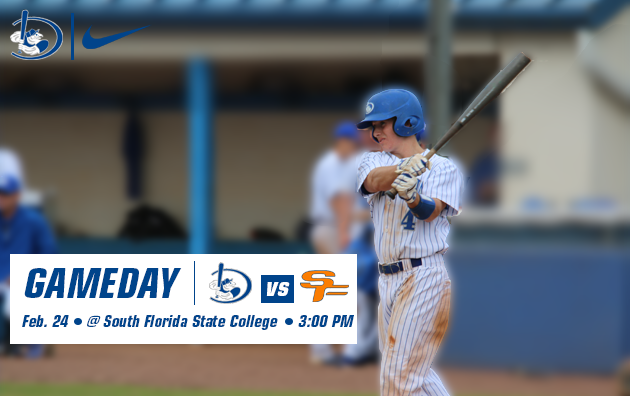 Daytona State Baseball Opens the Week on the Road at South Florida State College