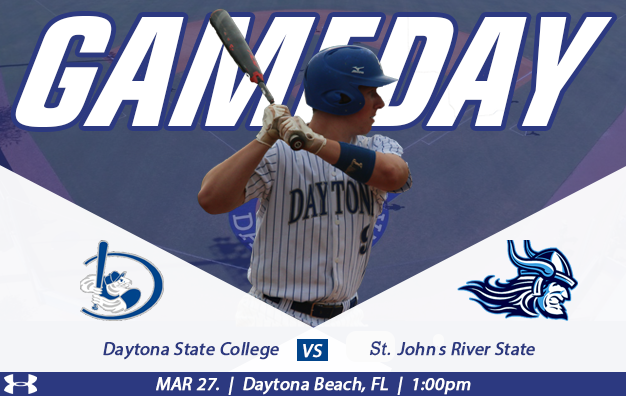 Daytona State Baseball will Host St. Johns River State College for Game 3 of MFC Series