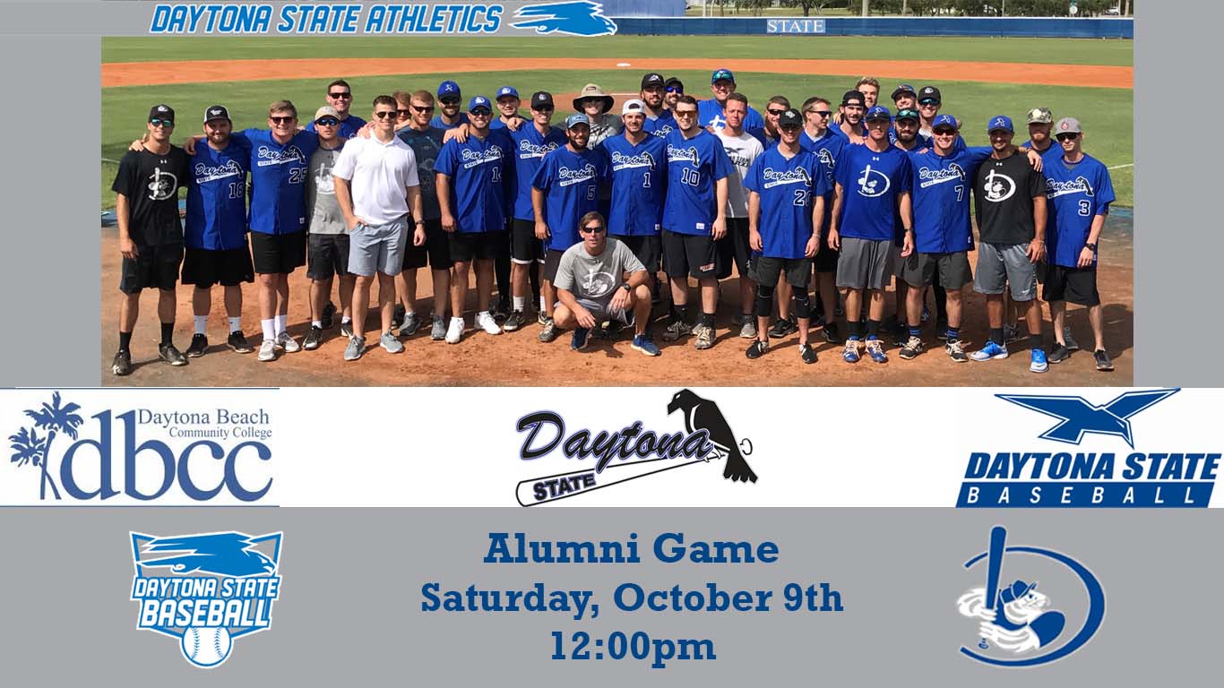 Daytona State Baseball To Host Alumni Game October 9th