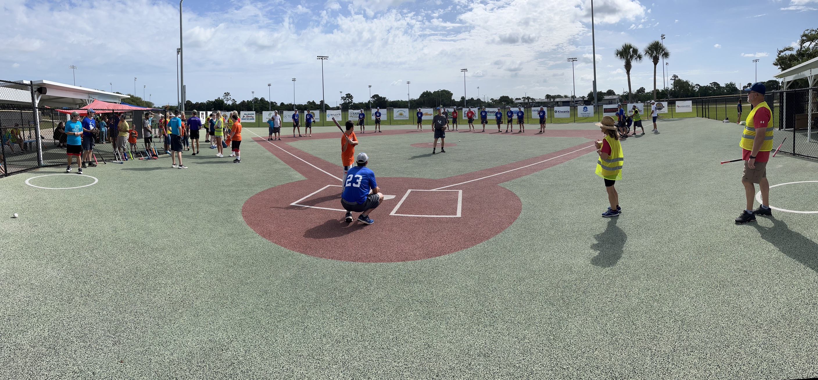 Falcon Baseball Joins with Miracle League of Volusia County for Saturday of Baseball