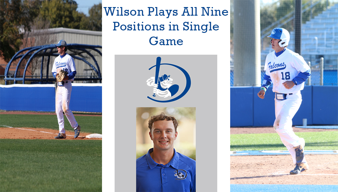 Falcon Sophomore Jace Wilson Plays All Nine Positions in Single Game