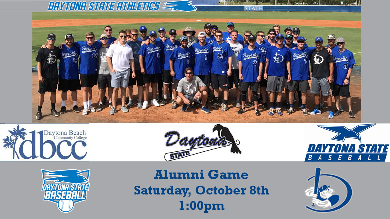 Daytona State College Baseball Welcomes Alumni Back Saturday, October 8th