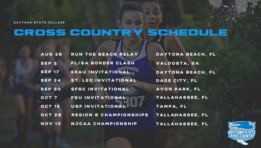 Daytona State Cross Country Announces 2022 Schedule