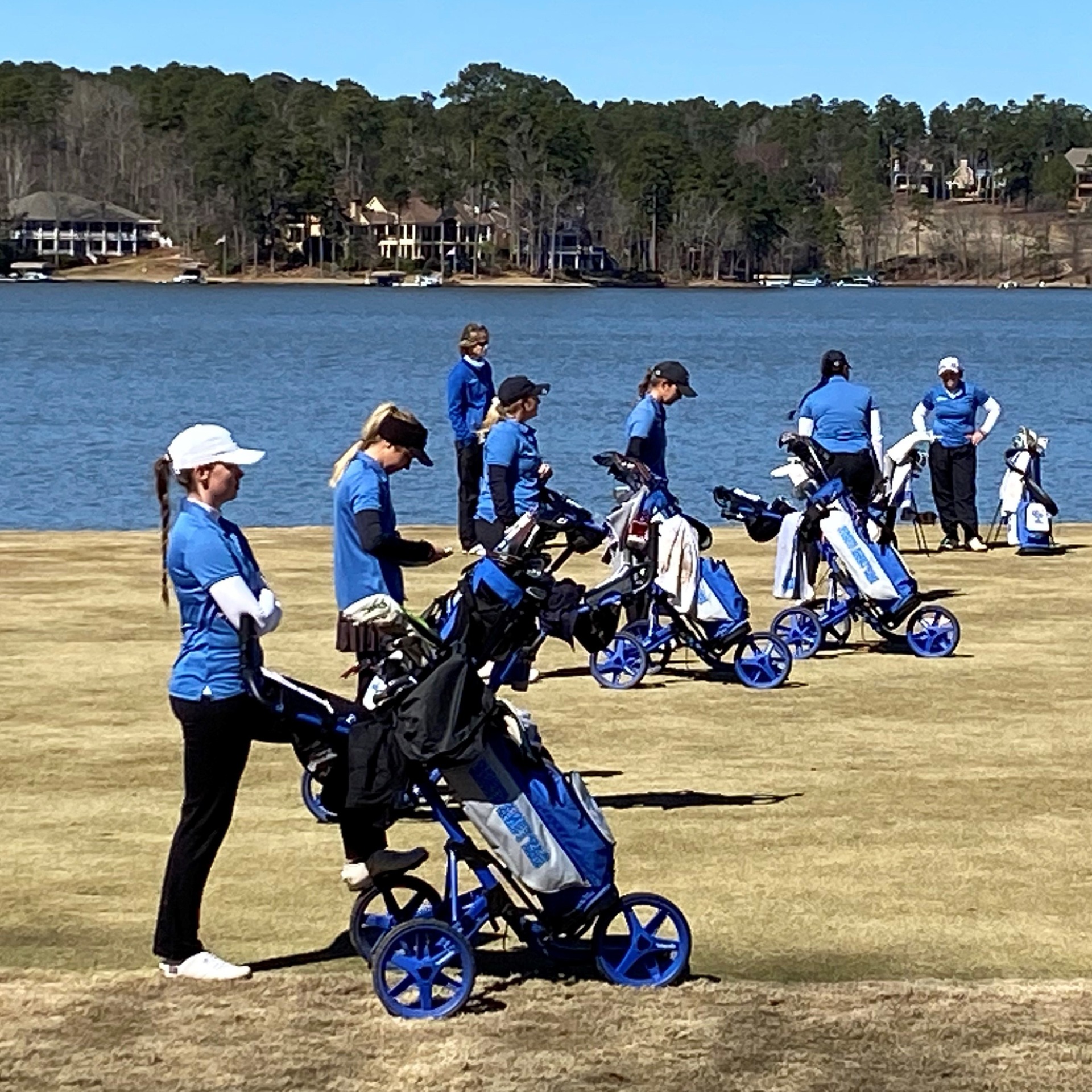 LADY FALCONS COMPETE AT GREAT WATERS OCONEE INVITATIONAL