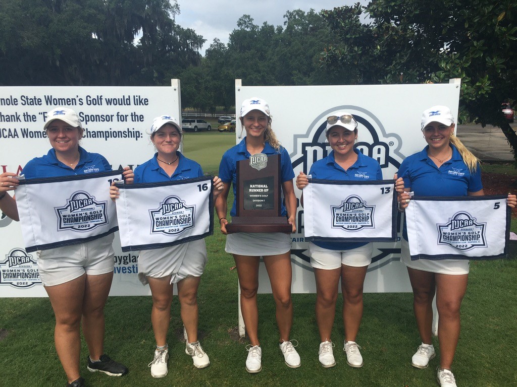 Women's Golf Team Places 2nd at NJCAA National Championship