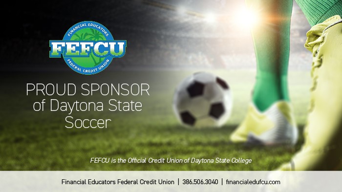 Women's Soccer Home Game Sponsored by FEFCU