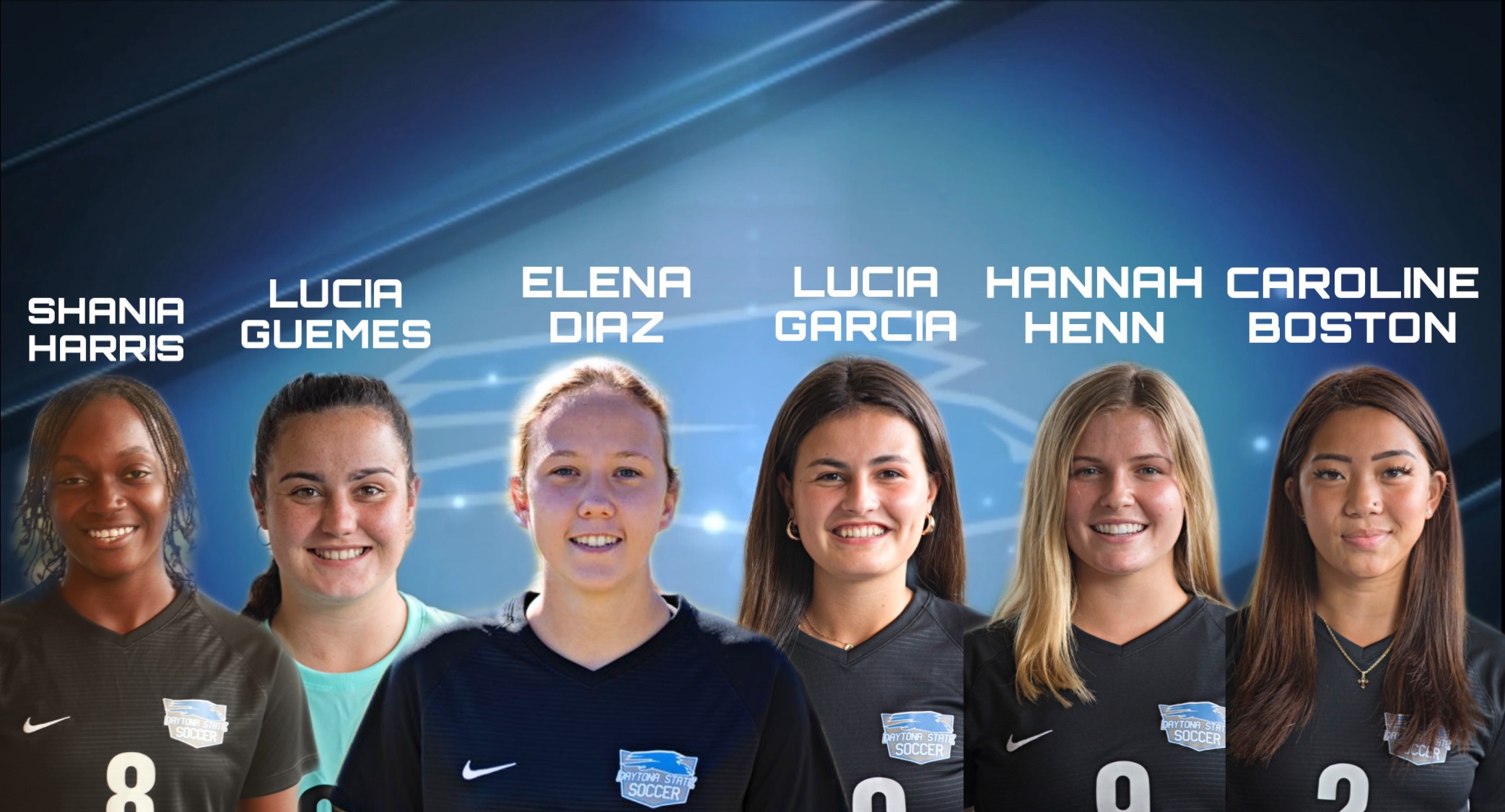 Six Daytona State Women’s Soccer Falcons Named to the NJCAA Region 8 All-Region Team