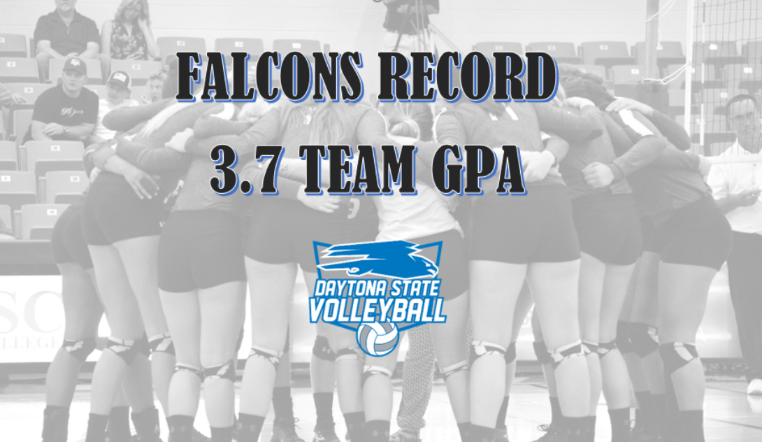 Lady Falcon Volleyball Set Team Academic Personal Best