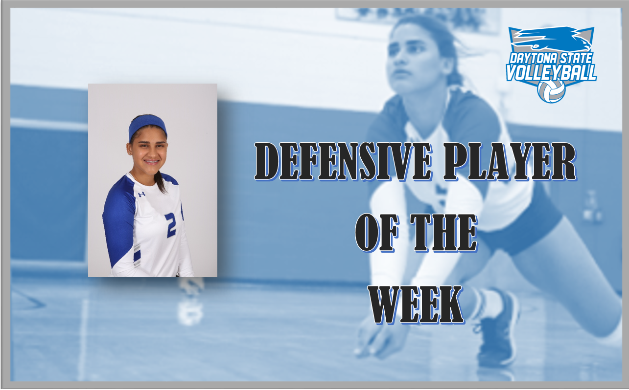 RODRIGUEZ TABBED REGIONAL AND NATIONAL DEFENSIVE PLAYER OF THE WEEK