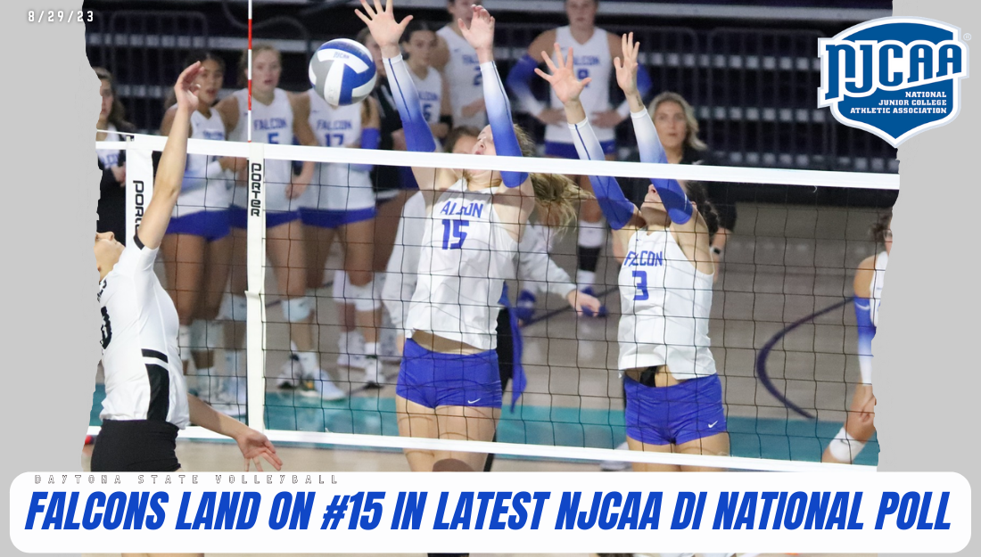 Falcons Land on #15 in Latest NJCAA DI National Poll