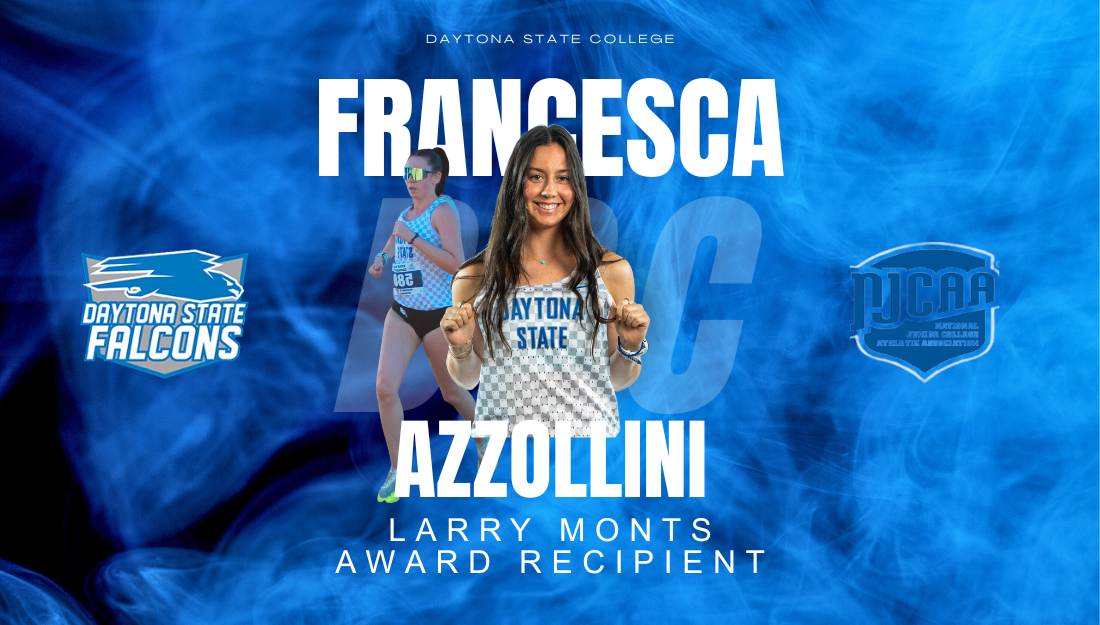 Daytona State’s Francesca Azzollini Named Region 8 Larry Monts Award Winner for Women’s Cross Country